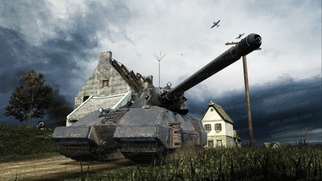 Remodeling Maus "Taschenratte" (WOT tier11 HT)