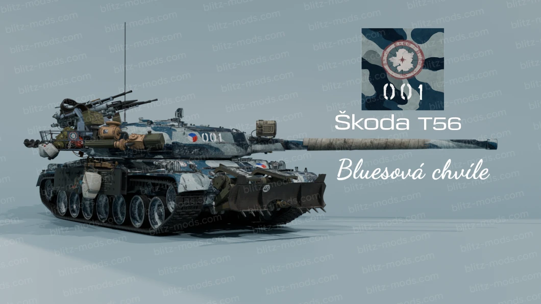 Remodeling Škoda T56 "Bluesová chvíle"