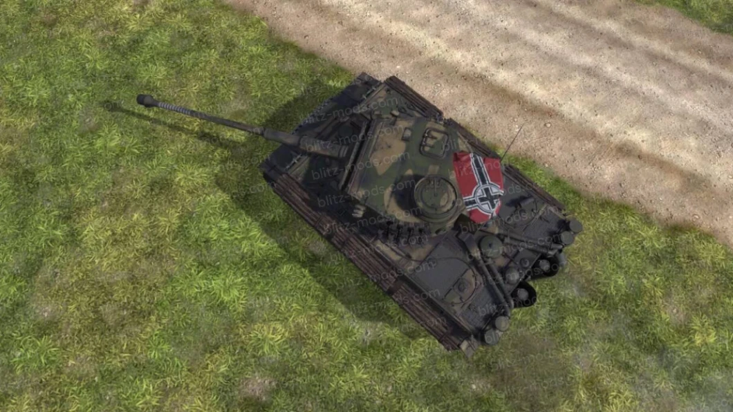 Remodeling Tiger1 "East front"